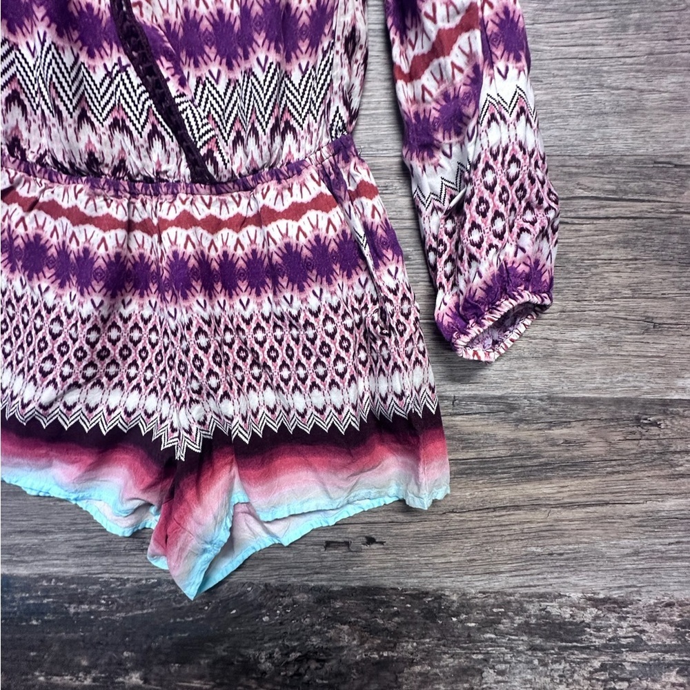 Jessica Simpson Multicolor Patterned Open Shoulde… - image 5